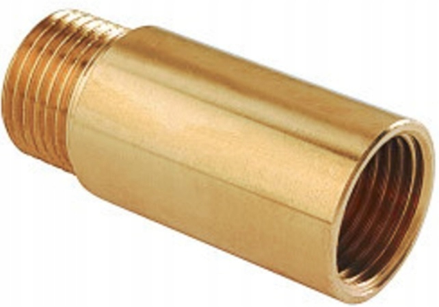 

Przedłużka Mosiężna 1/2' x 40 MM