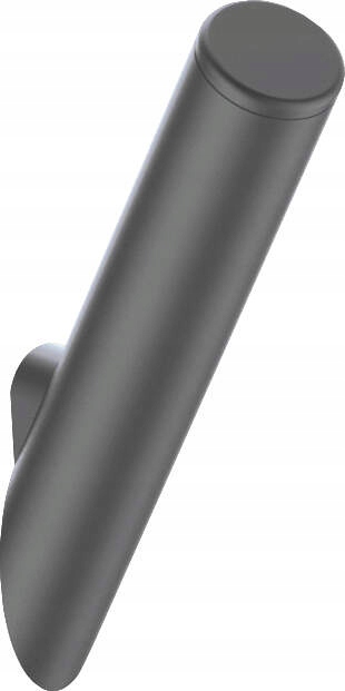 Jednoduchý koupelnový háček z kartáčované mosazi titanium 89 mm