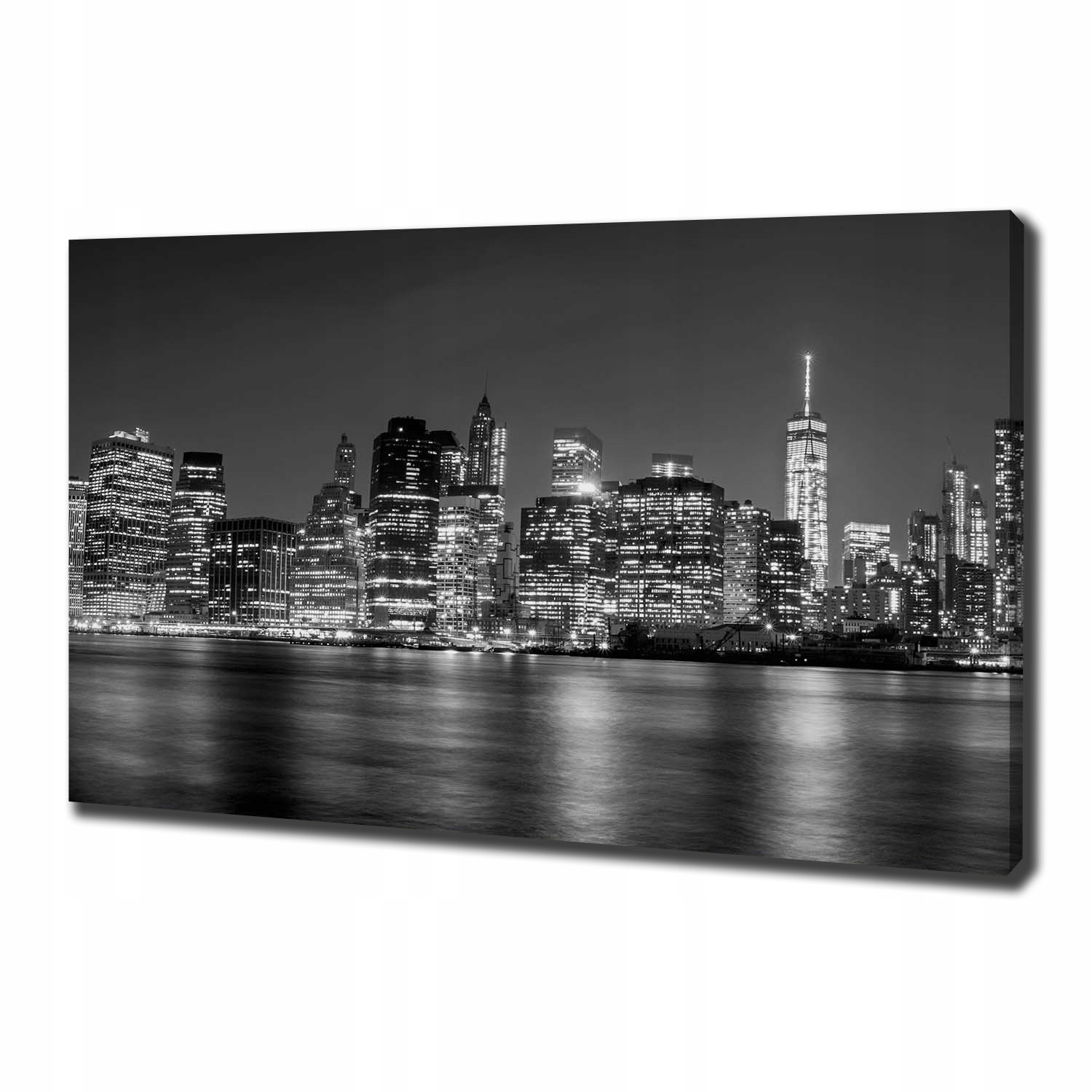 

Foto obraz na płótnie Manhattan nocą 100x70 cm