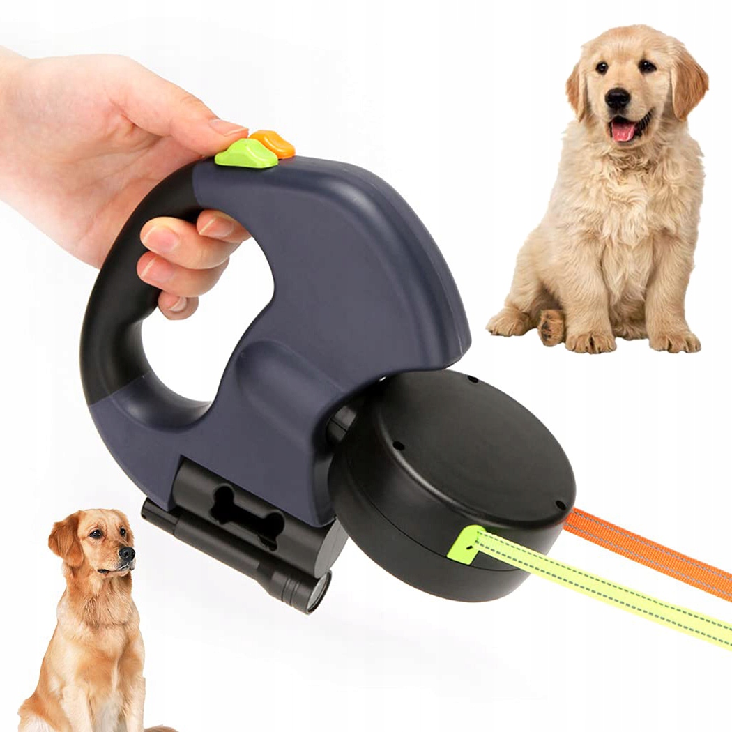 Levně Vodítko Pro Psy Určené Pro Dva Psy 3M