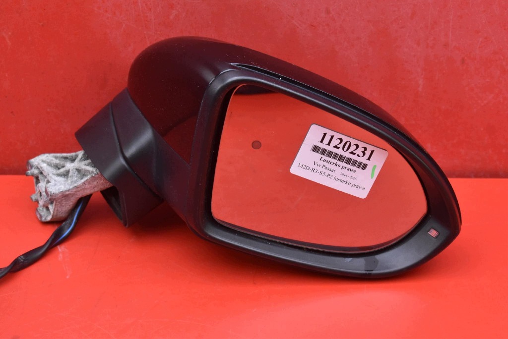 mirror right LC9X EU 0414150 VW PASSAT B8 14-23 7 PIN