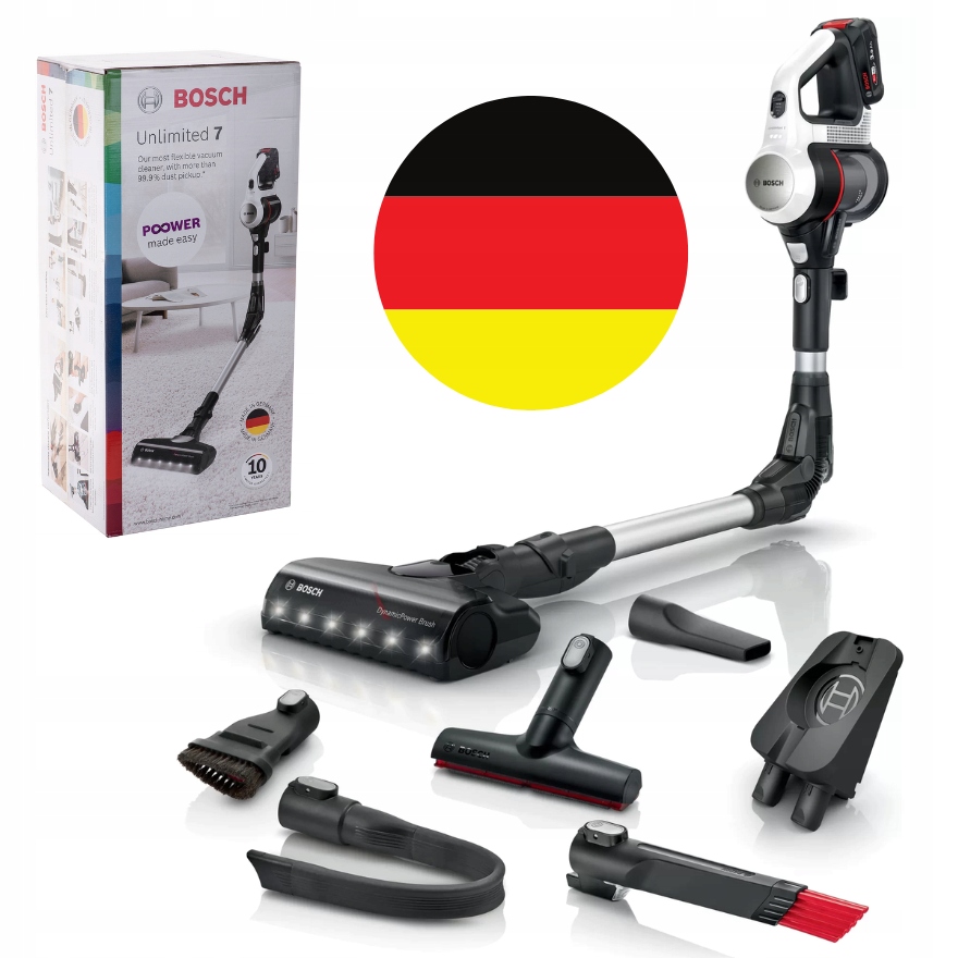 

Bezprzewodowy Odkurzacz Pionowy Bosch Unlimited 7