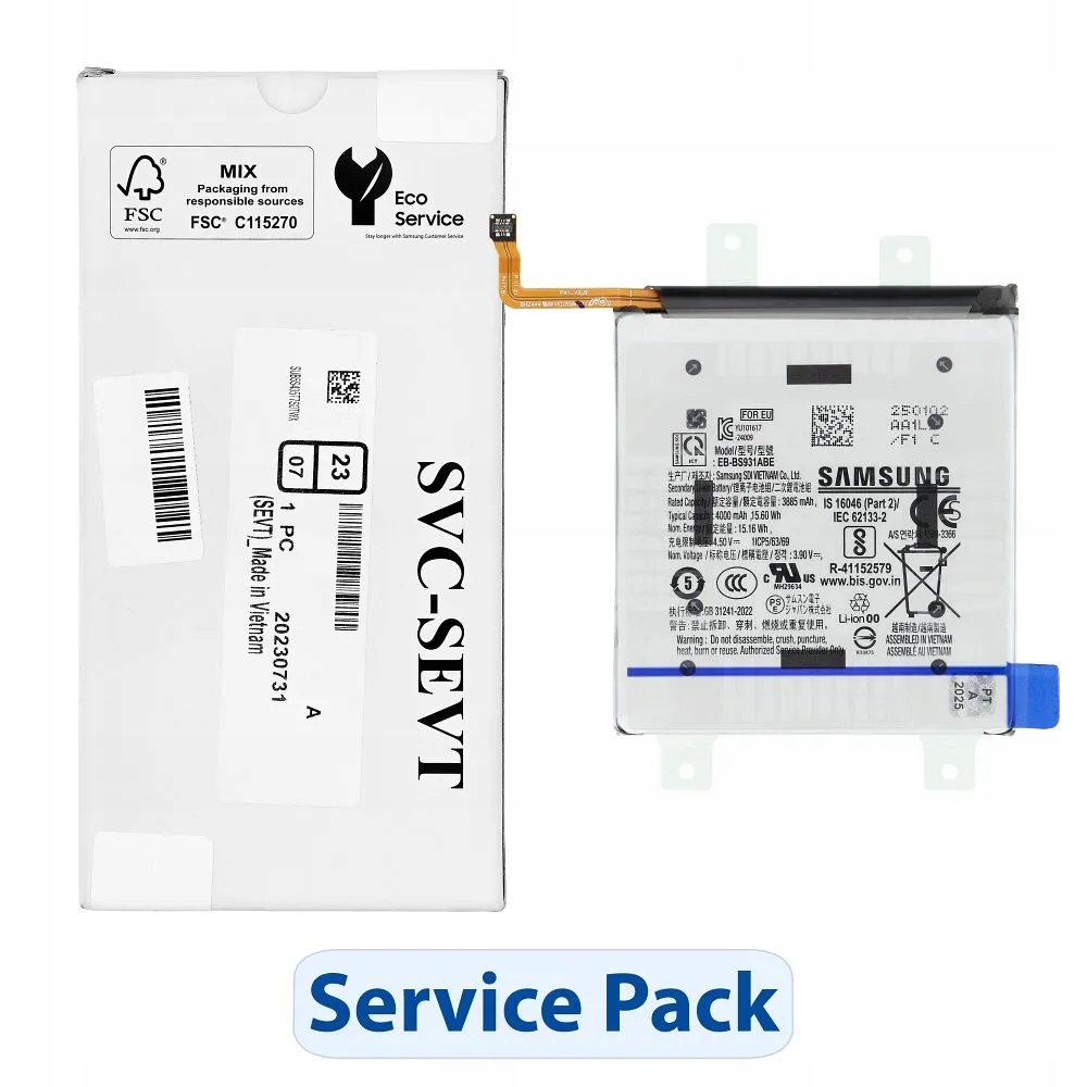 Baterie Pro Samsung S25 S931B EB-BS931ABE Service Pack Akumulátor