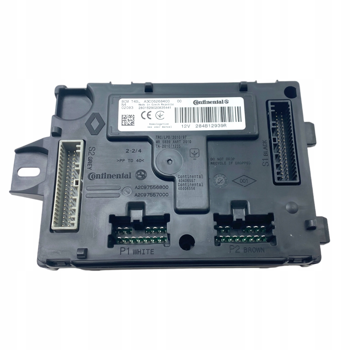 Nowy Moduł Sterownik BCM Renault 284B12939R Typ silnika Benzyna Diesel