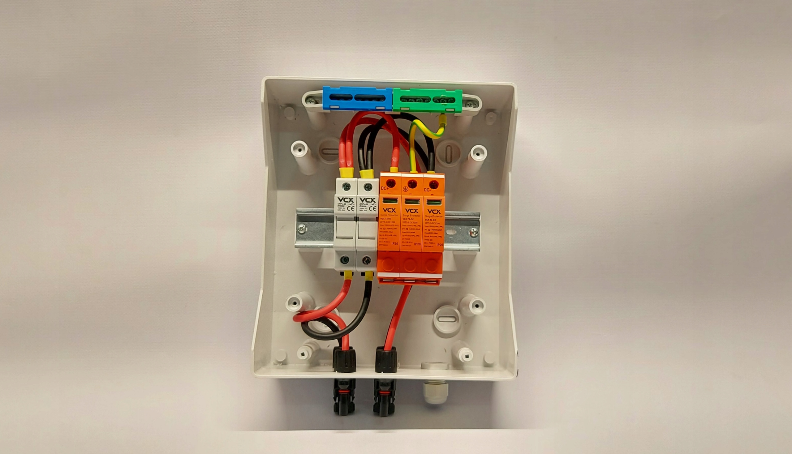 Rozdzielnica fotowoltaika DC 1 string