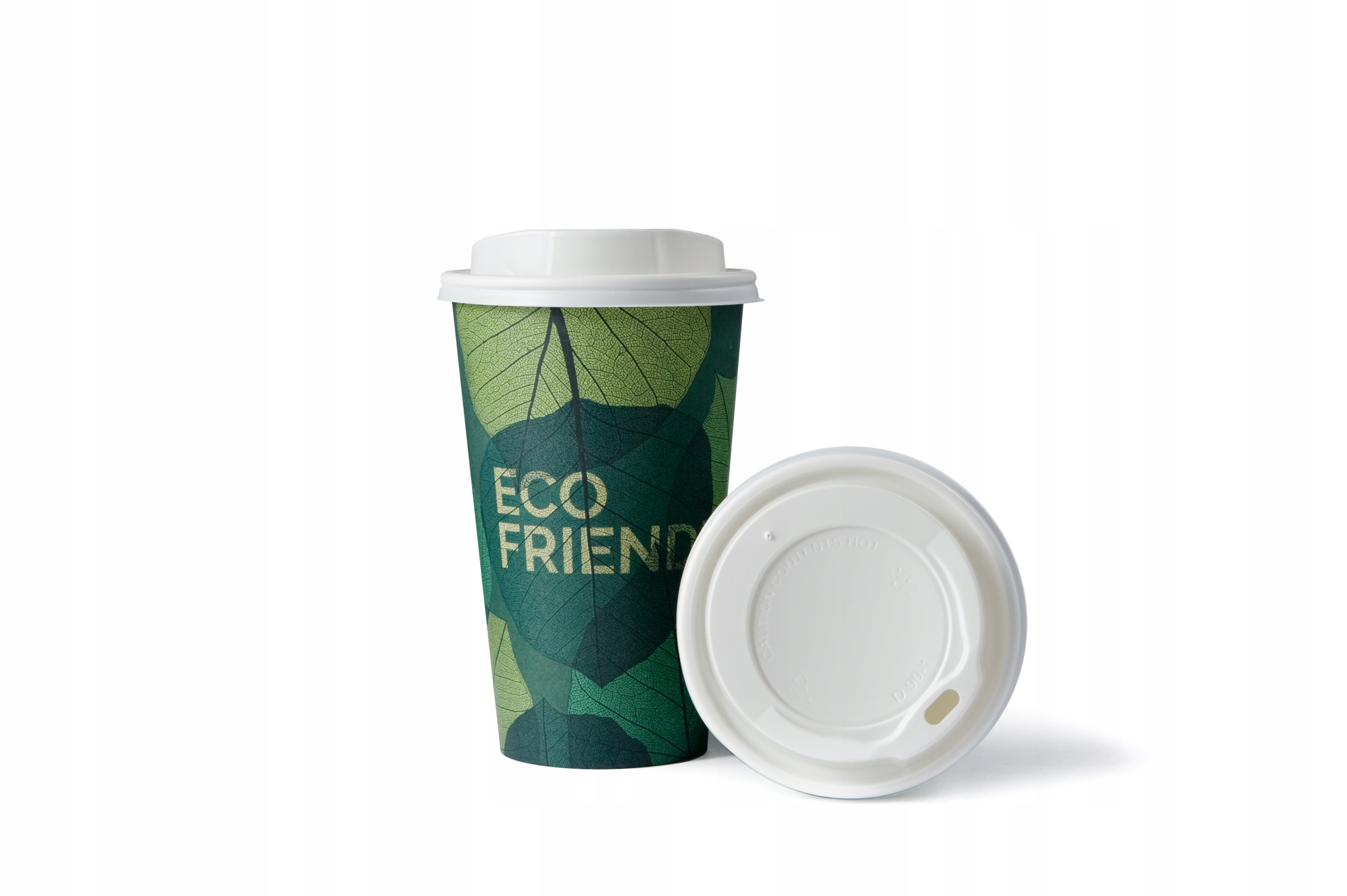 Wieczka biodegradowalne białe CPLA 80mm 1000 szt Marka inna