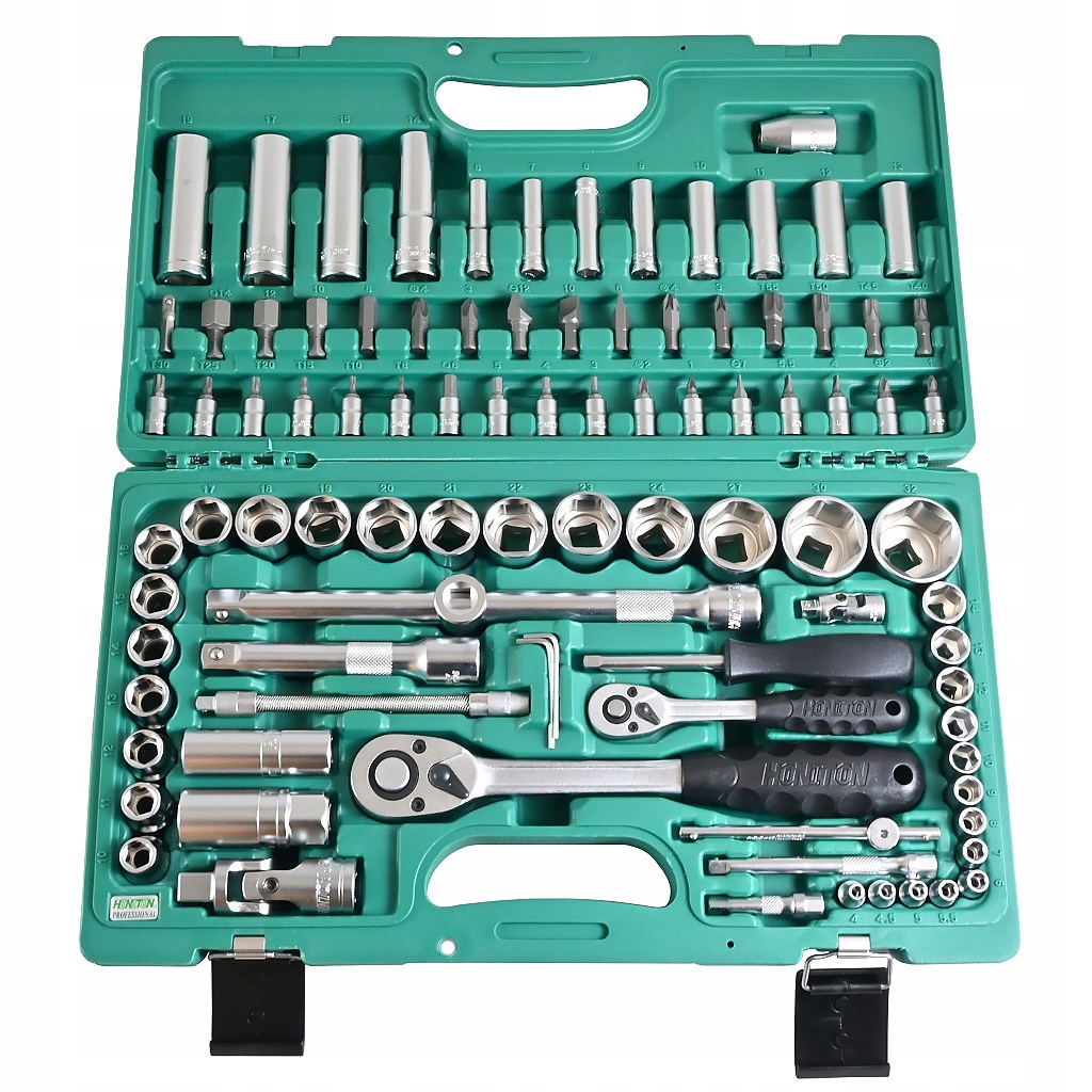 Sada nástrčných kľúčov s račňou 1/2 a 14" 94 ks Honiton H4056