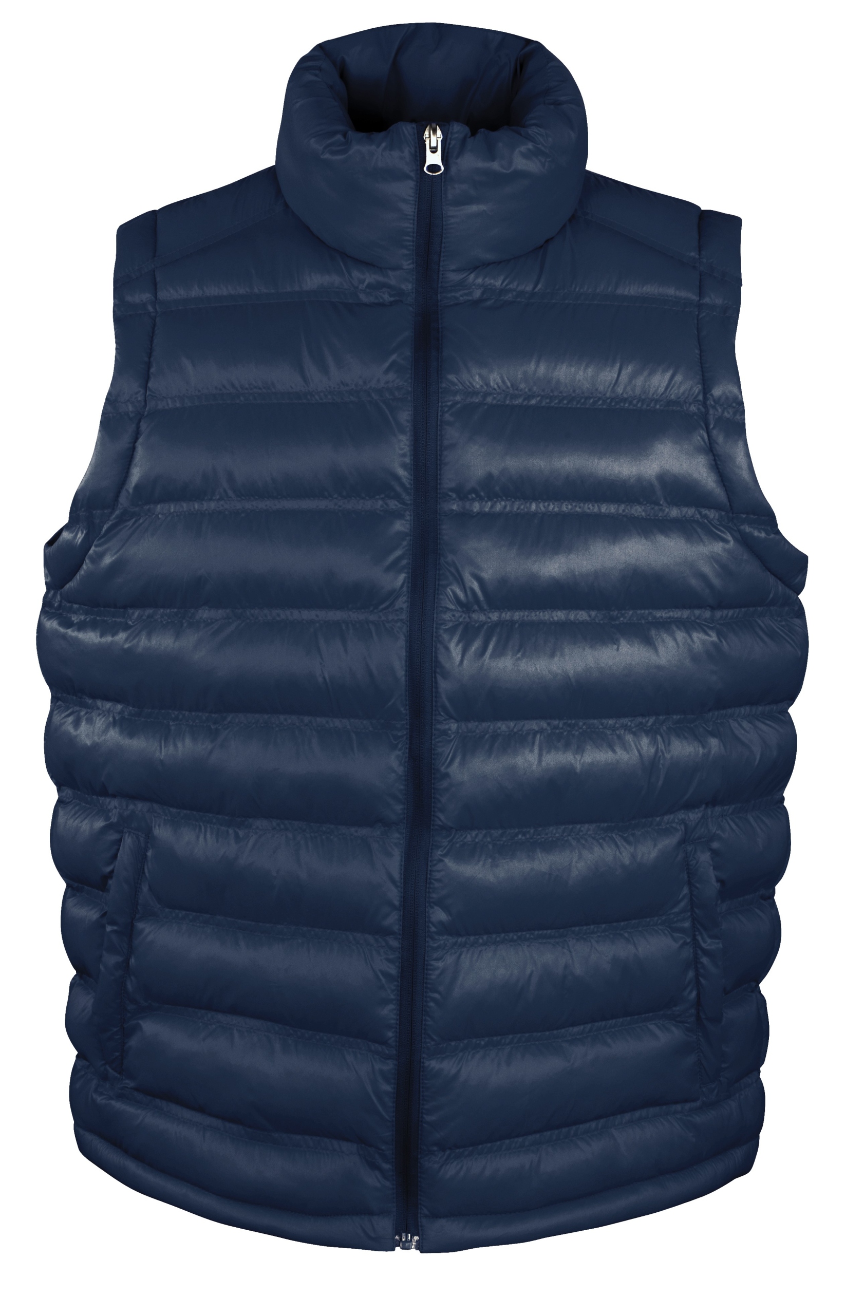 Pánská rozepínací vesta Ice Bird s kapsami, tmavě modrá vel. S