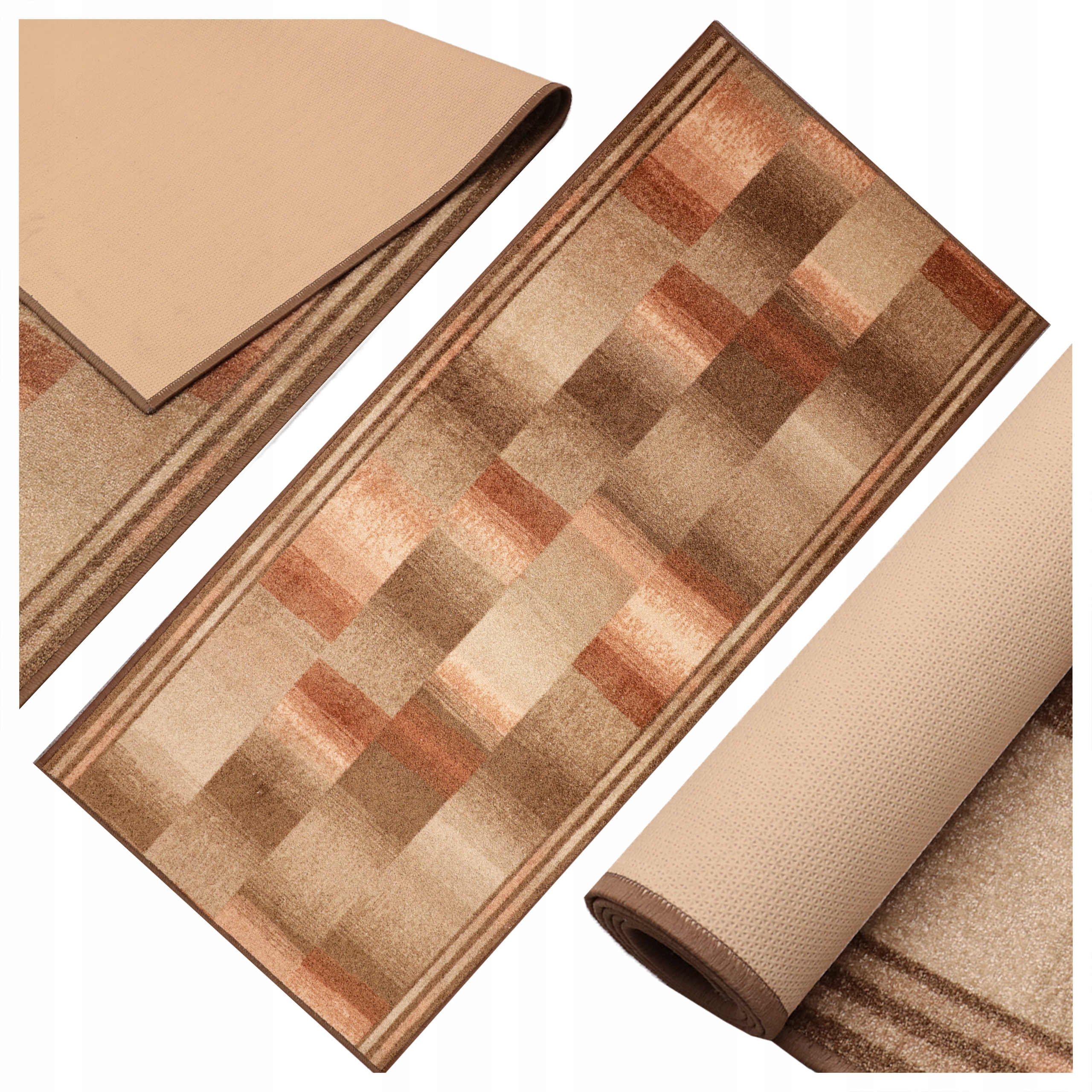 Běhoun do kuchyně Protiskluzový kobereček 80x200 cm do předsíně Obšitý