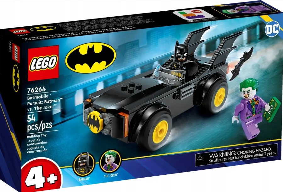 Lego DC Batmobil 76264 Honba: Batman versus Joker