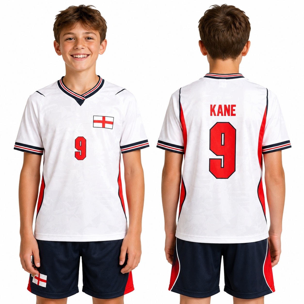 Kane Anglia – Komplet piłkarski sportowy junior – 158 CM