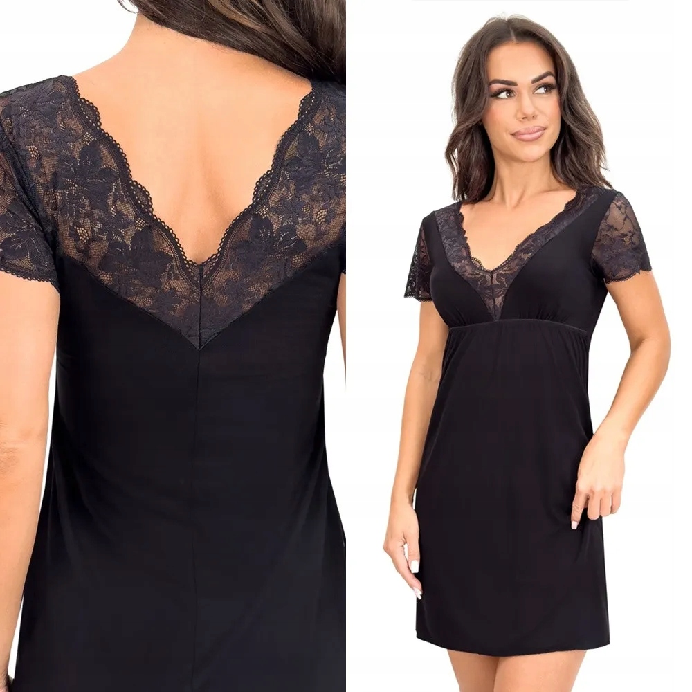 Košile noční Donna Sonia XL 42 černá