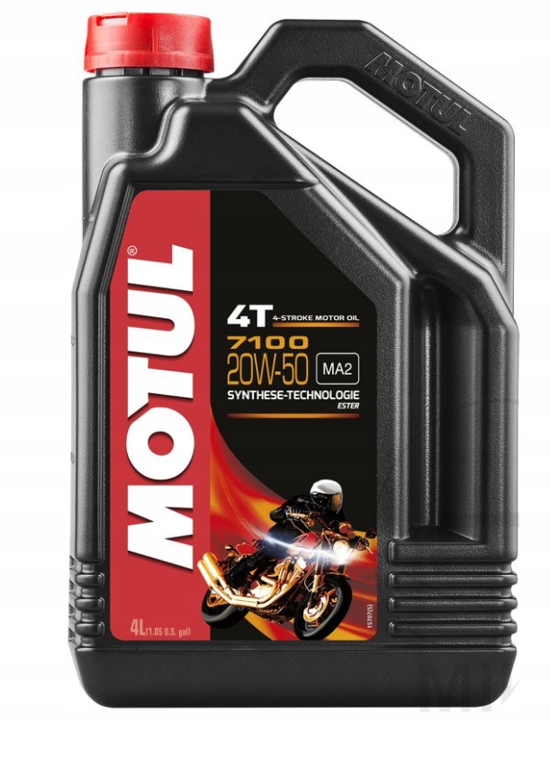 Motocyklový Olej Motul 7100 20W50 4L MA2 Ester 4T
