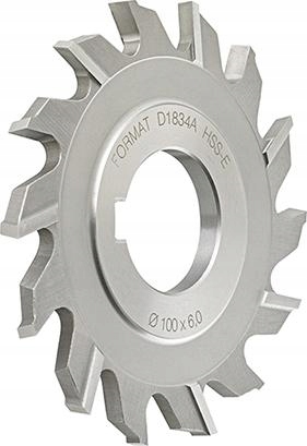 Fréza kotoučová DIN885 Hsse typ Hr tvar A střídavé čepele 80x8 mm