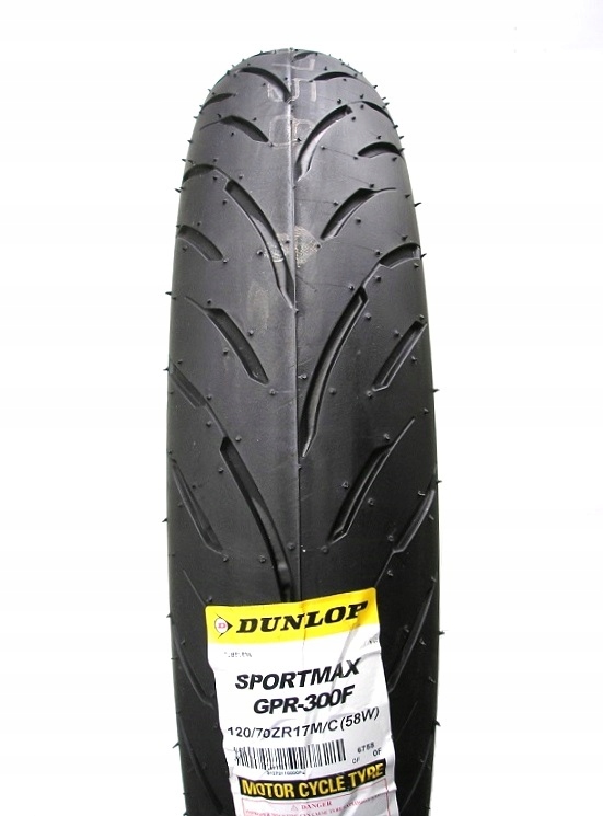 120 / 70ZR17 DUNLOP SPORTMAX GPR300 120/70/17 СПЕРЕДУ