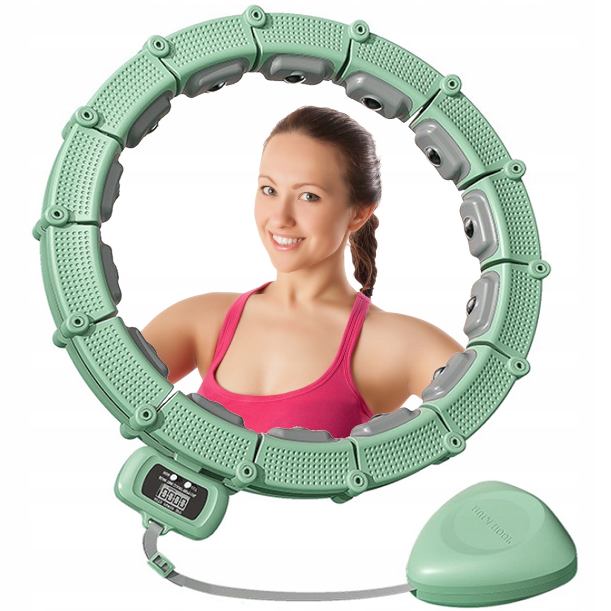 OUTLET KOŁO HULA HOOP SMART MASAŻER LICZNIK OBCIĄŻNIK