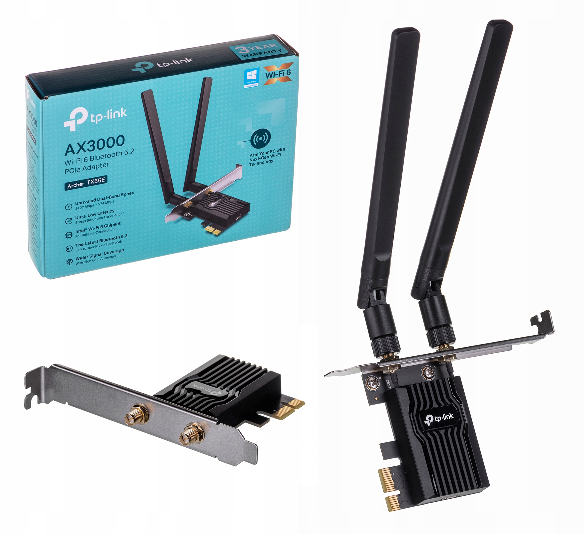 

Karta sieciowa WiFi Pci-e Tp-link Archer TX55E