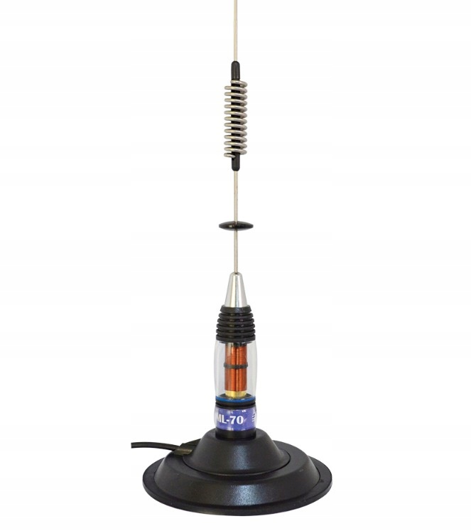 Antena do Cb Pni Ml70 Magnesowa 70cm szklana cewka podstawa14,5cm 200W