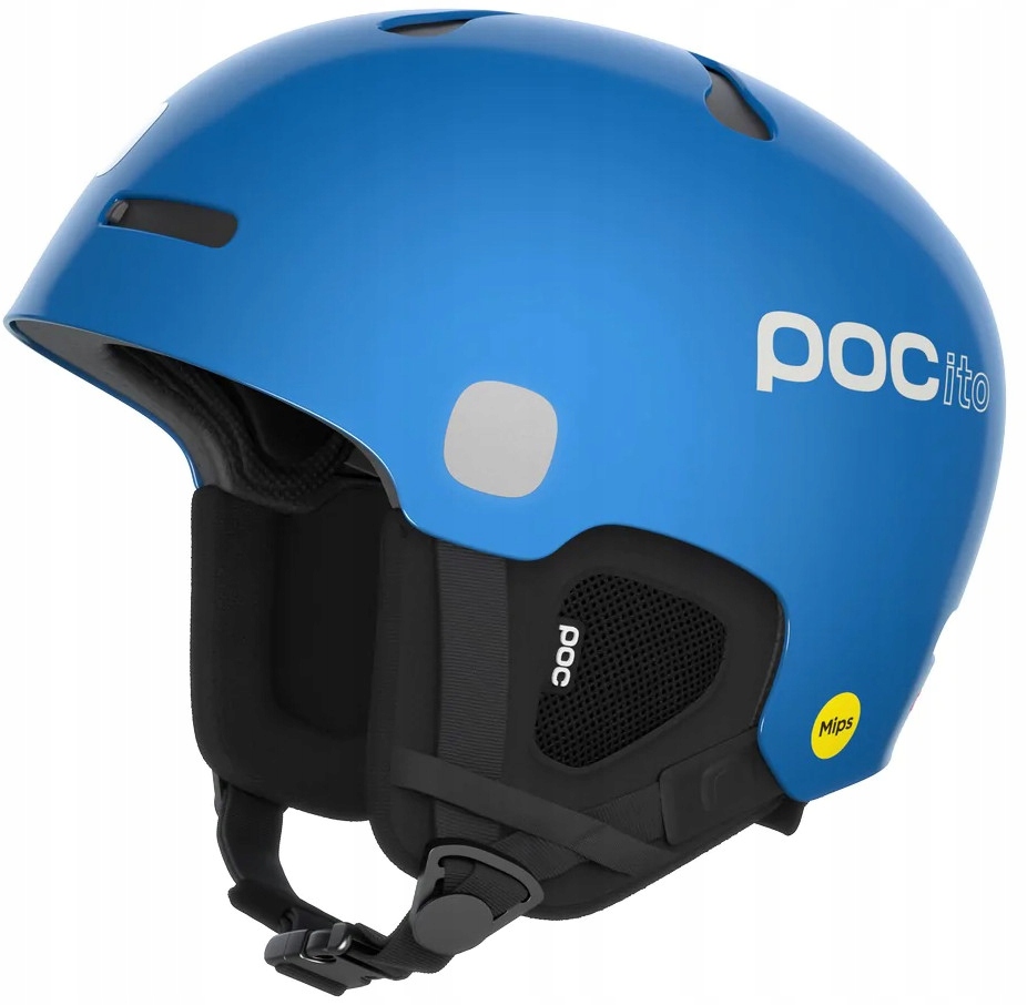 Dětská přilba Poc POCito Auric Cut Mips 51-54 cm Fluorescent Blue