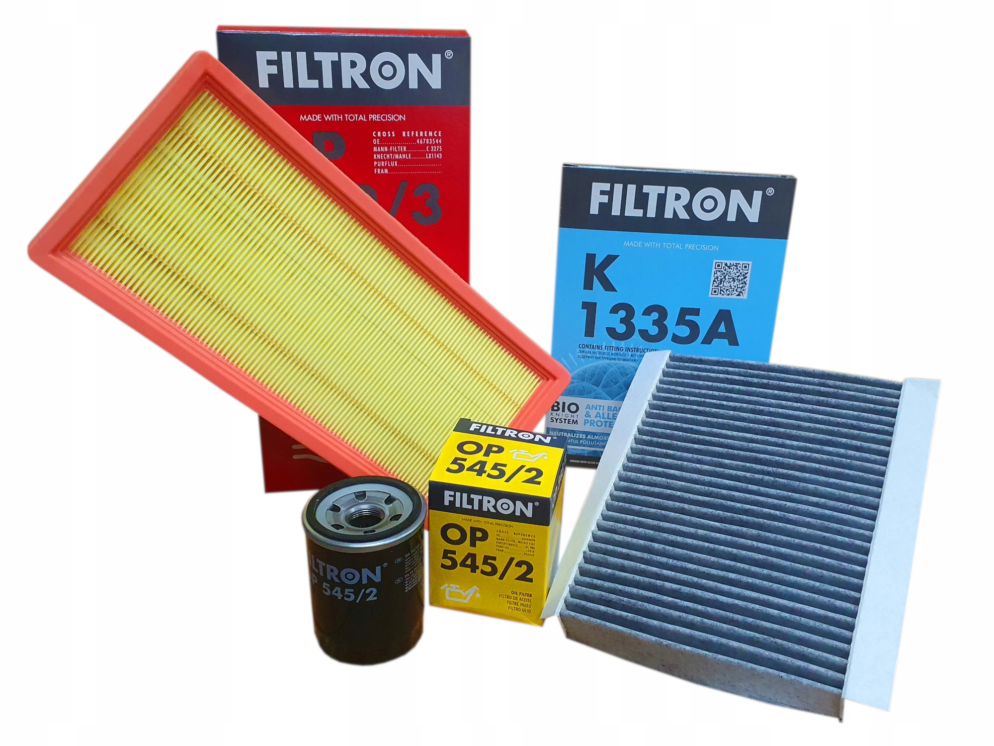 

Filtron Zestaw Filtrów do Fiat 500L 1.4 95KM