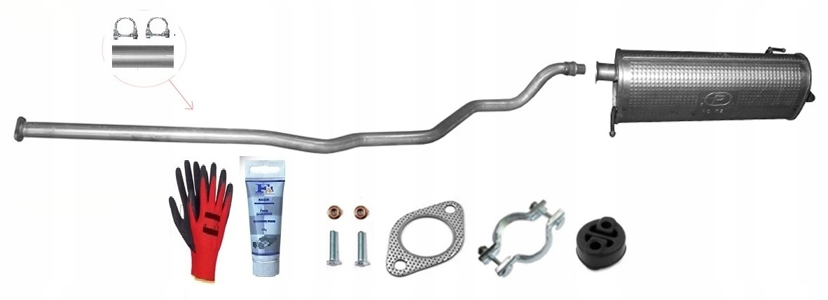 Hyundai I20 1.2 (2008-2014) Trubka Tlumič bonus