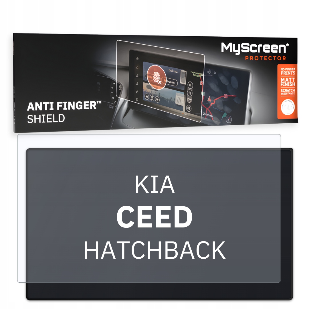 Matná fólie pro Kia Ceed Hatchback 2018 2021 MyScreen Anti Finger