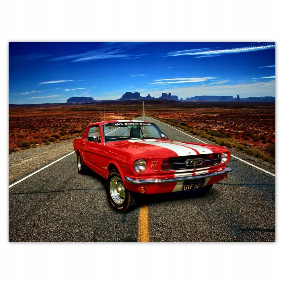 

Plakat 40x30 Ford Mustang Autostrada