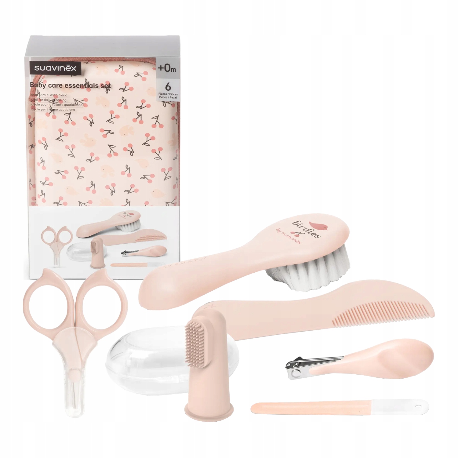 Suavinex Zestaw pielęgnacyjny dla niemowląt Manicure 0m+ bez Bpa