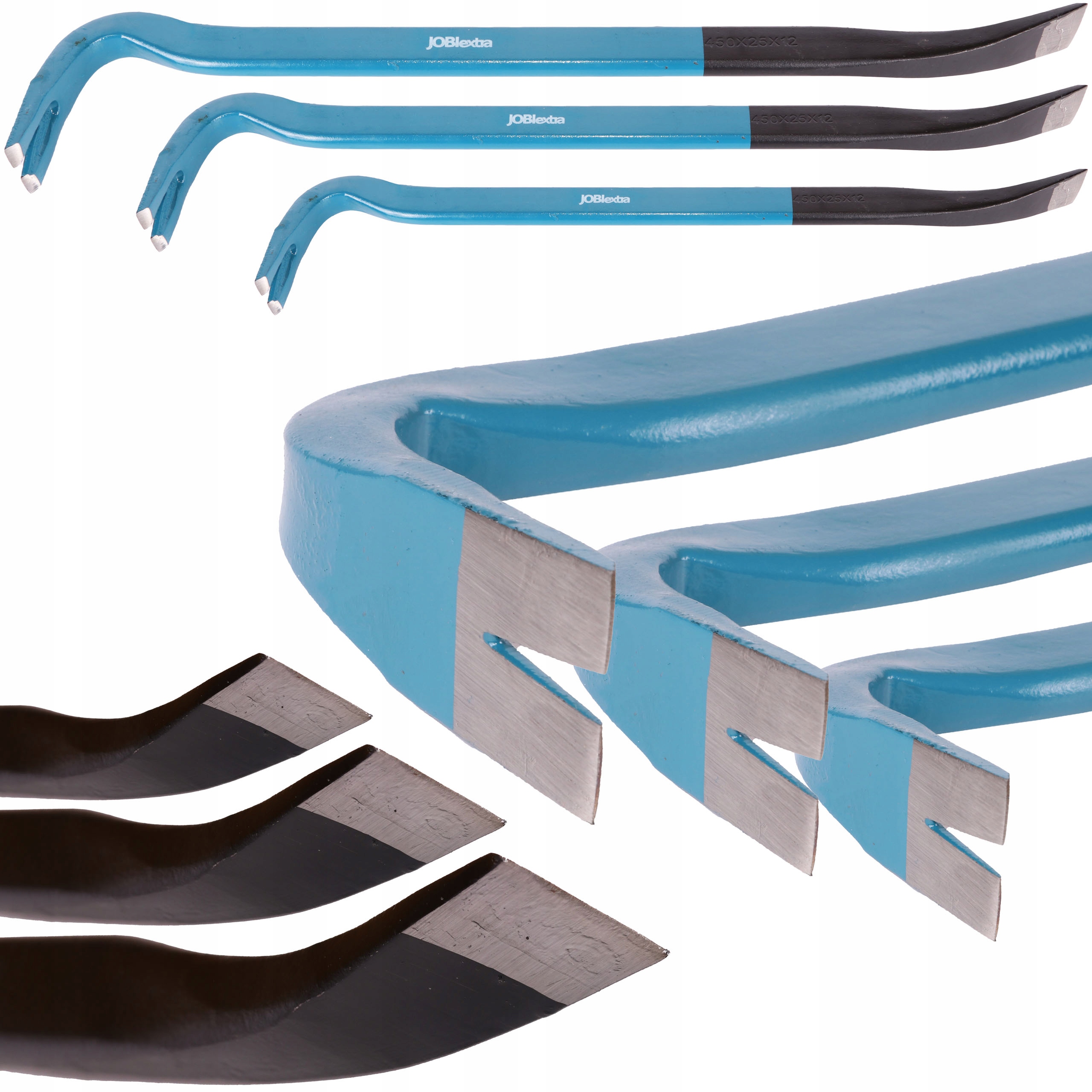 Набір ломів будівельний лом брешка екстрактор JOBI