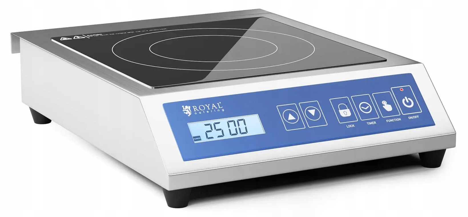 Indukční varná deska 3500W LCD Royal Catering RCIK-3500GP 10011391