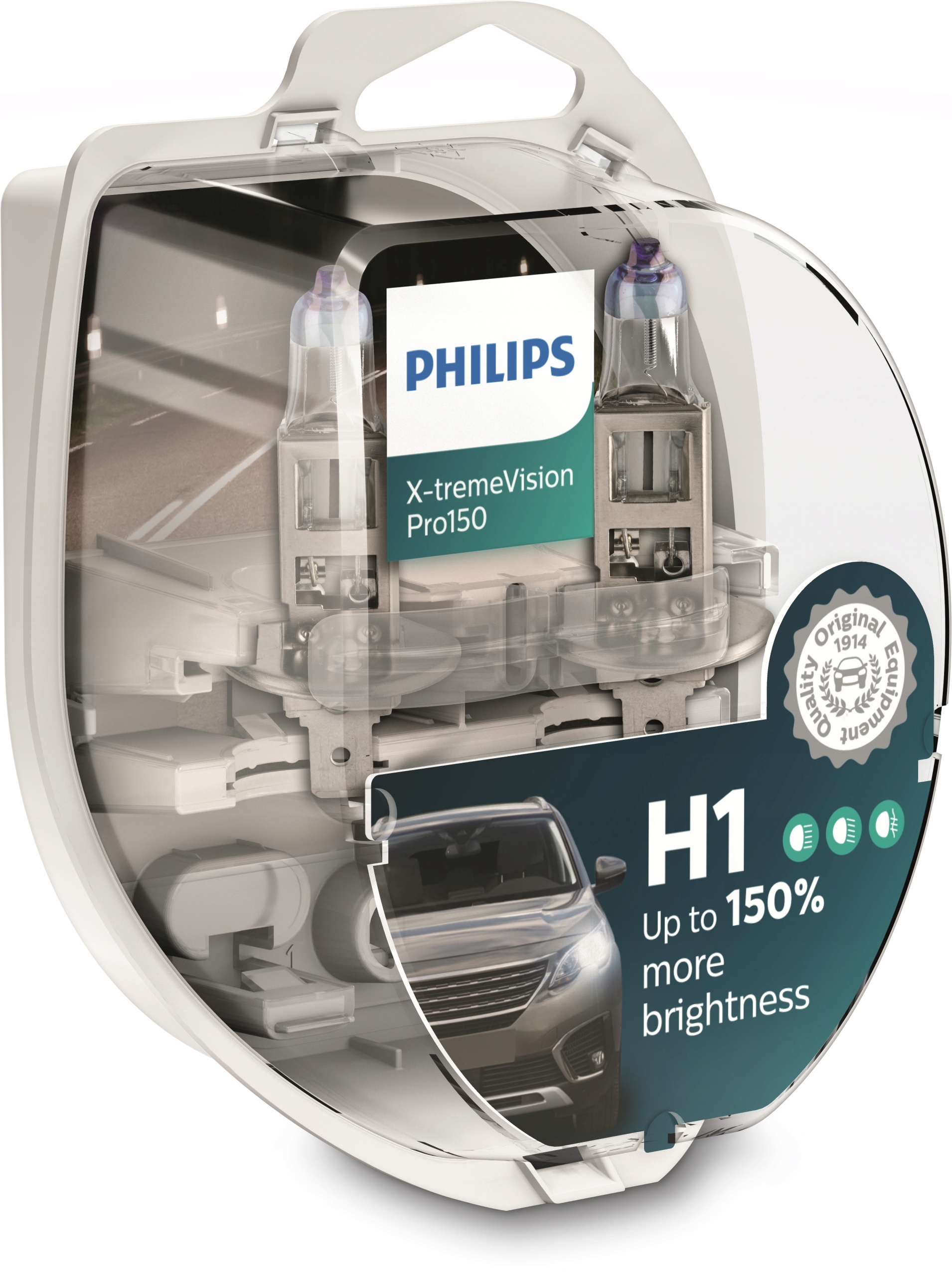 

Philips Żarówki H1 X-Treme Vision Pro150 +150%