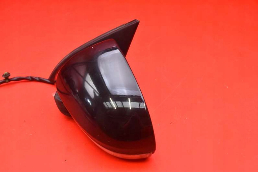 mirror left black, 3C0857933 EU VW PASSAT B6 05-10 11 PIN