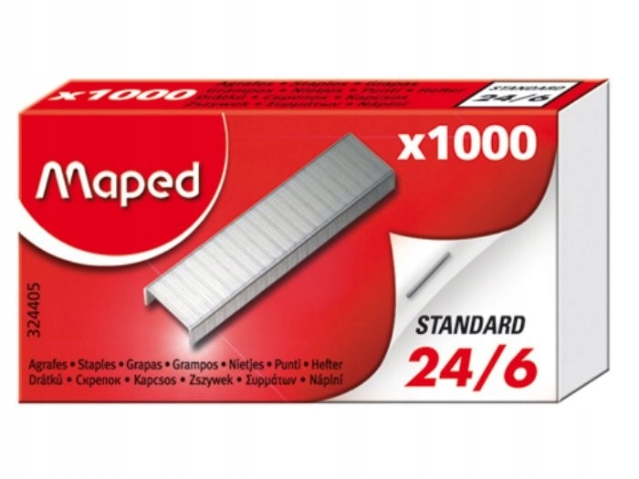 

Zszywki Maped 24/6 opakowanie 1000 sztuk