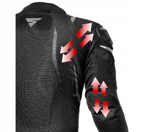 Kurtka motocyklowa SHIMA Mesh Pro black r M Model MESH PRO