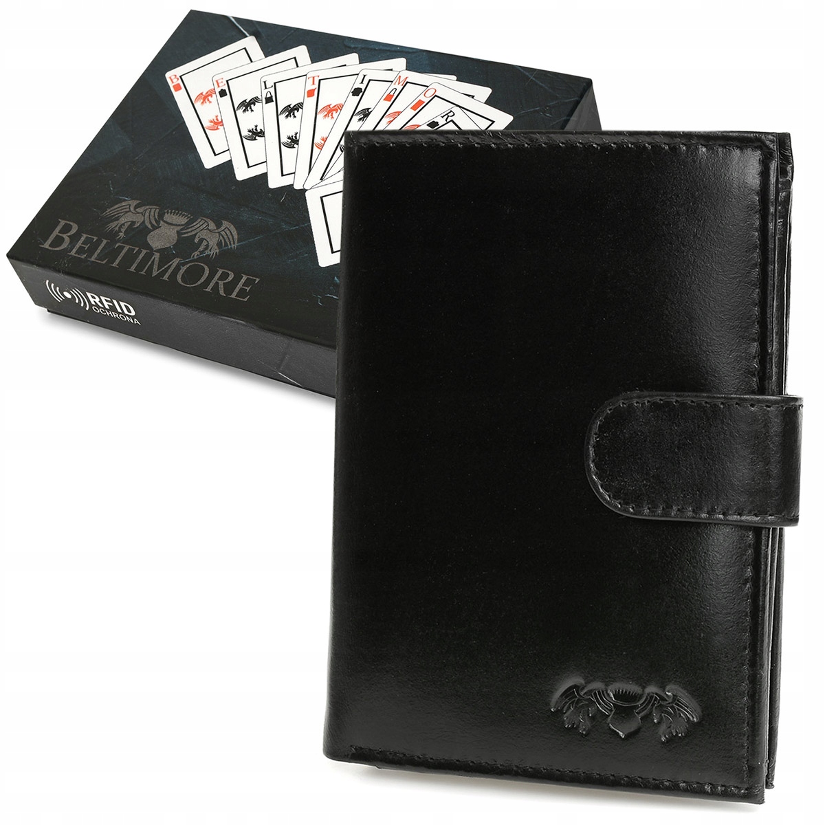 

Męski portfel skórzany skóra naturalna Beltimore