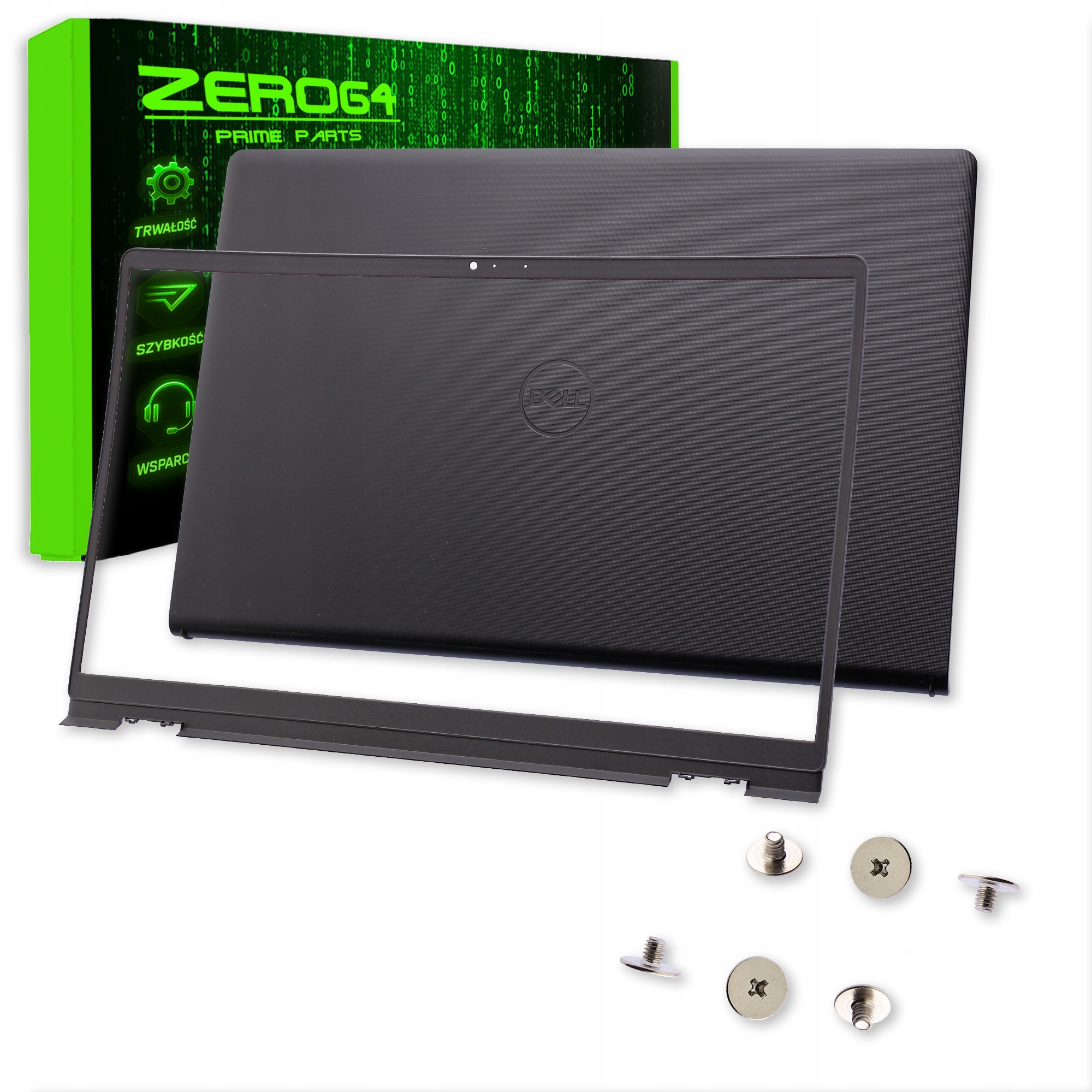 Klapa Matrycy Ramka Śrubki Do Dell Vostro Inspiron 15 3510 3515 3520 3525