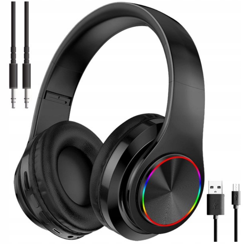 SŁUCHAWKI BEZPRZEWODOWE BLUETOOTH NAUSZNE MIKROFON Dla NIEJ NIEGO DZIECKA Model bluetooth