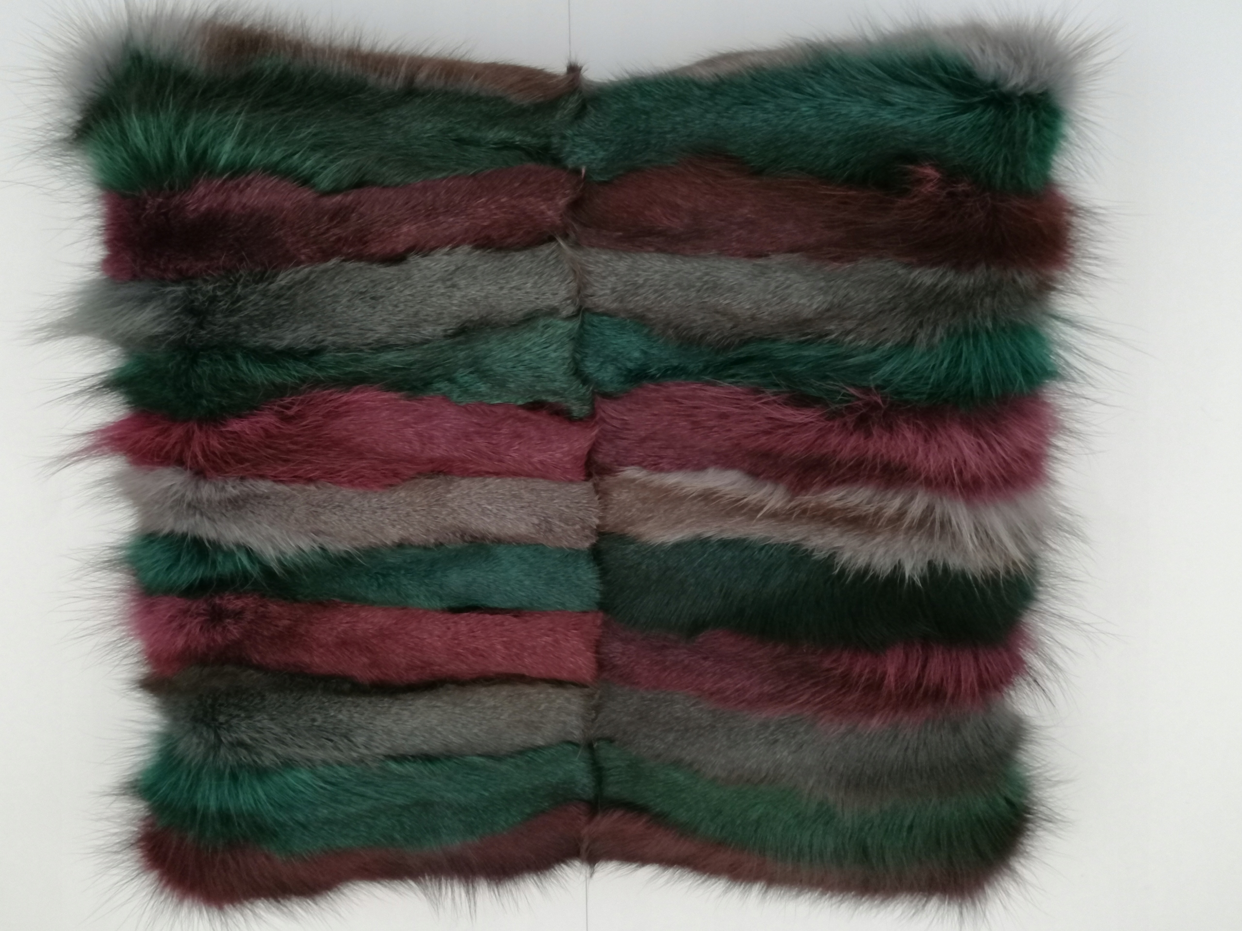 Polštář s liščí kožešinou