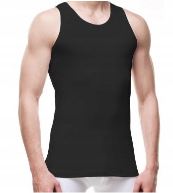 CORNETTE koszulka authentic 213 ribbed czarna 3XL Płeć mężczyzna