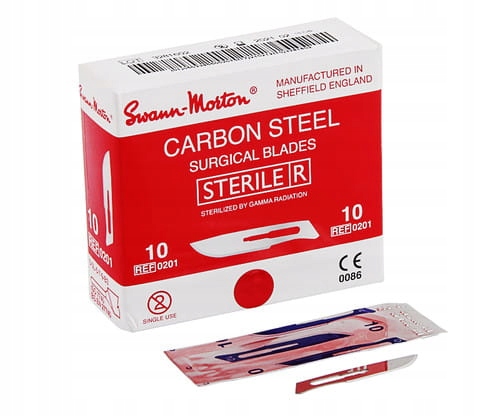 

Ostrza chirurgiczne Swann-Morton 10- 100szt