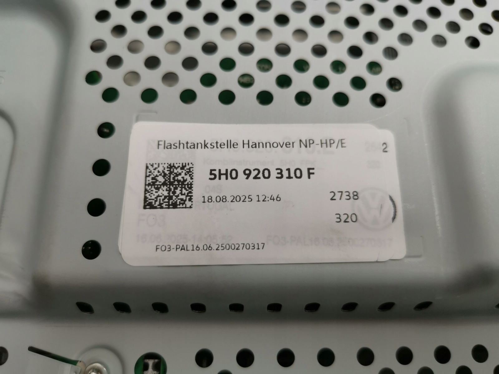 спидометр часы vw CADDY V GOLF VIII transporter T7 5H0920310F oe