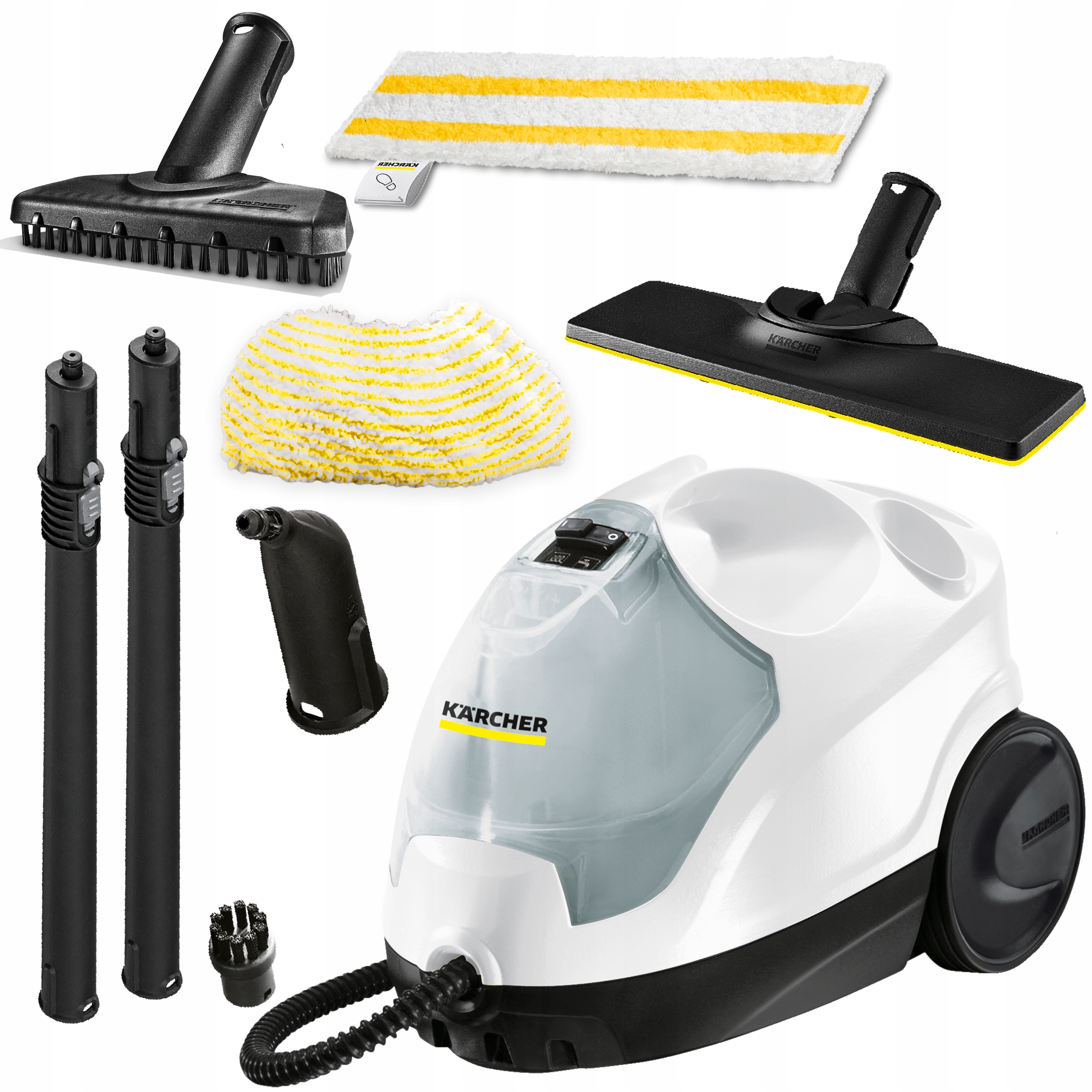 KARCHER PAROWNICA SC 4 EASYFIX MOP PAROWY MYJKA DYSZA RĘCZNA PUNKTOWA