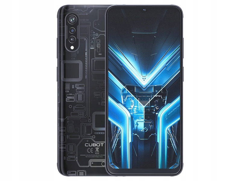 Smartfón Cubot X70 12GB Ram 256GB Rom 6.58" 120Hz Tech Black