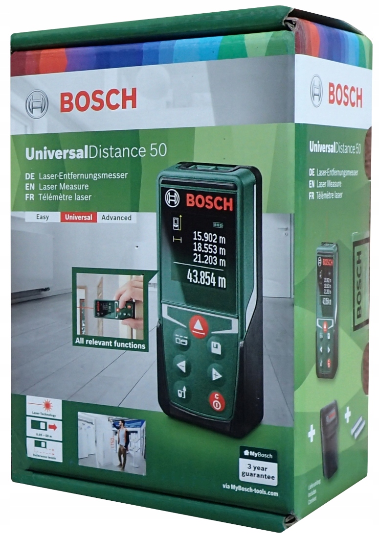 

Bosch UniversalDistance 50 Dalmierz Miernik