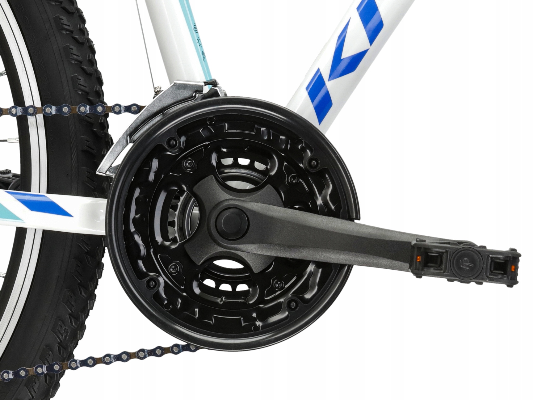 Rower MTB 26" KROSS Lea 1.0 rama XS 15'biały R24 Kolor biały