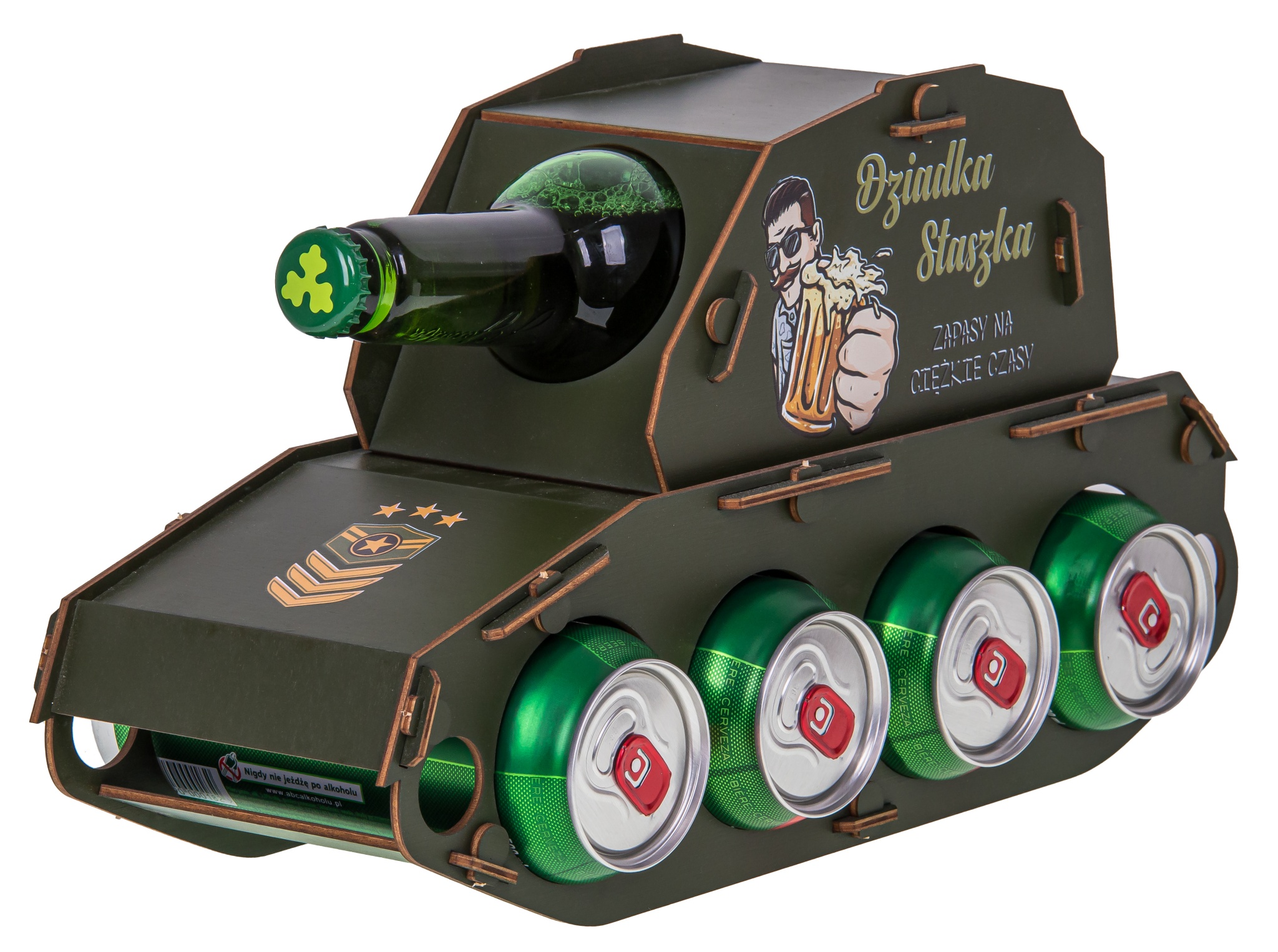 

Czołg na Piwo alkohol Dzień Dziadka Nadruk