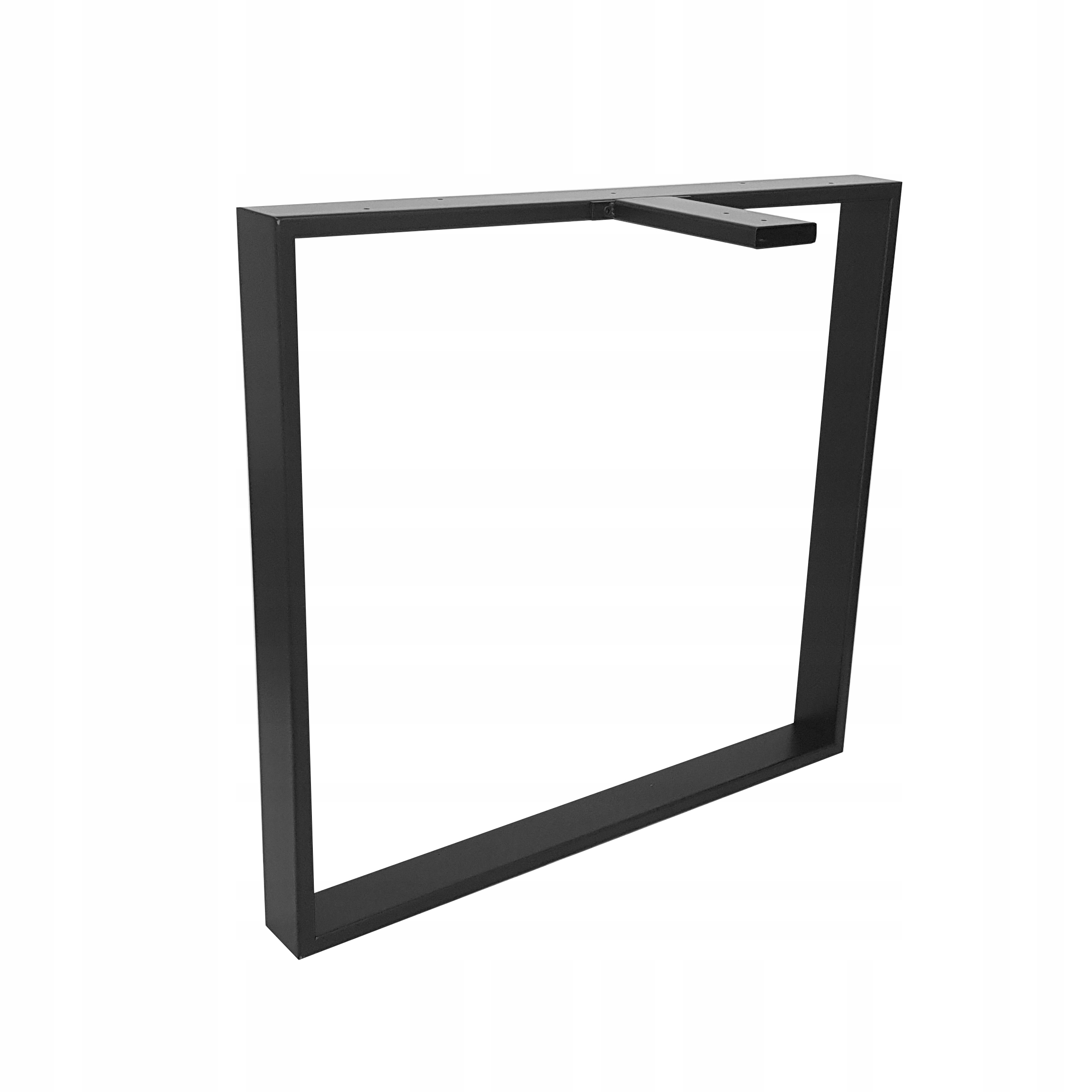 Rám nohy pro loftový stůl, Ocel, černá matná, V 74 cm, 1 kus
