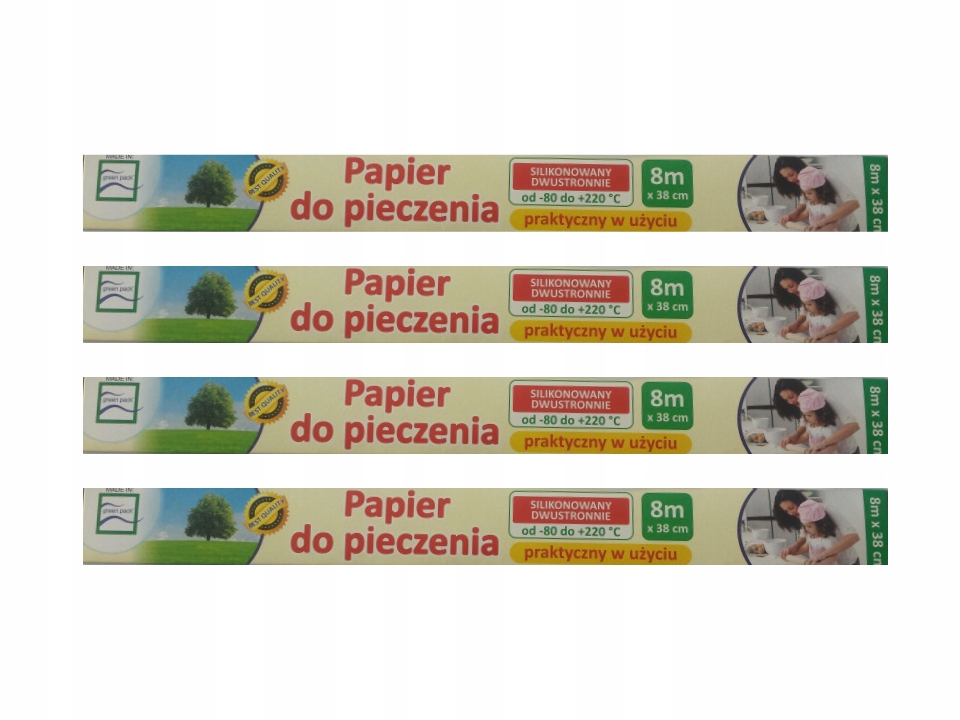 

Uniwersalny Papier Do Pieczenia 8M Green Pack