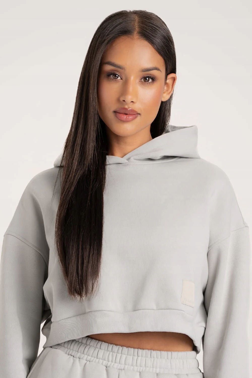Gym Glamour Mikina Crop Platinum vel. Xs