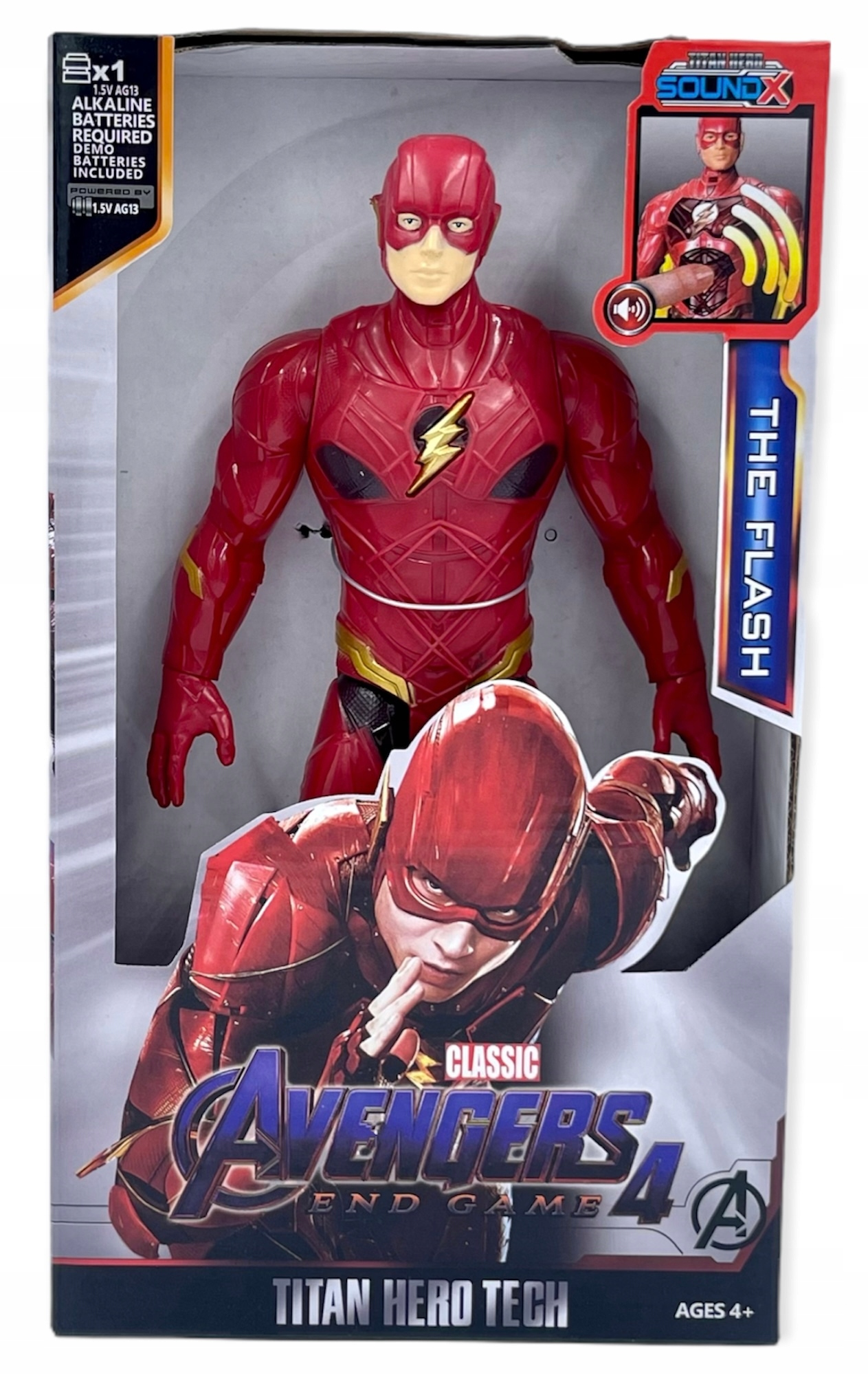 

Flash Duża Figurka Avengers Dźwięk Superbohater